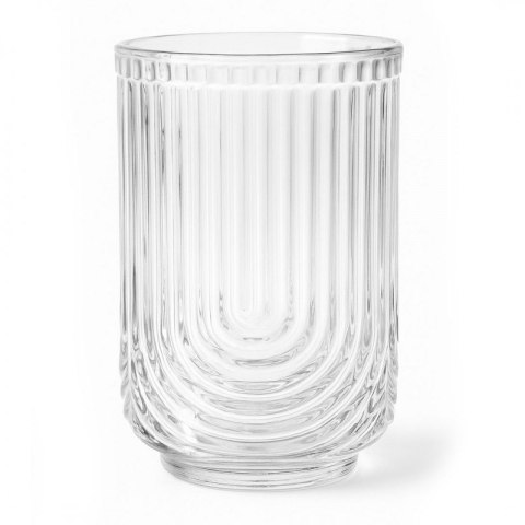 Szklanka ryflowana wysoka 480 ml grube szkło 1szt SZK64