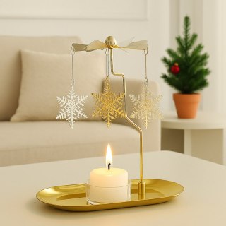 Świecznik VIRELA z karuzelą, w pudełku 18х20cm - SW08