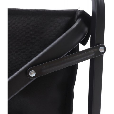 Wózek transportowy składany, metalowy, przyczepka ogrodowa 72x47x68-87cm AR07CZ