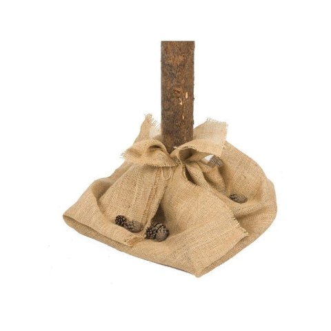 CHOINKA NA PNIU Z SOSNY, SZTUCZNA jak żywa ŚWIERK 150 CM GĘSTA OŚNIEŻONA CHO08