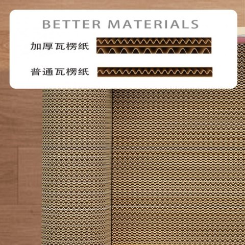 KANAPA DLA KOTA - legowisko, drapak tekturowy- 60 x 27 x 33 cm KOT19