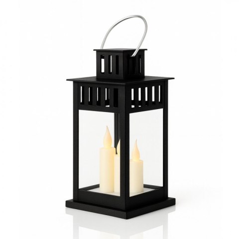 Lampion dekoracyjny LED z imitacją świecy 8 x 15 cm - LAMP57CZ