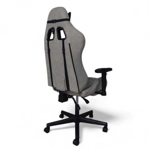 Fotel gamingowy obrotowy EvoChair z masażerem i regulowanymi podłokietnikami KO45SZ-MAT