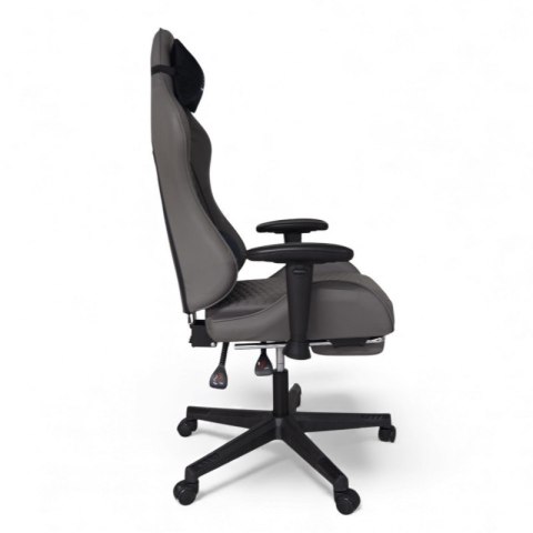 Fotel gamingowy obrotowy EvoChair z masażerem i regulowanymi podłokietnikami KO45SZ