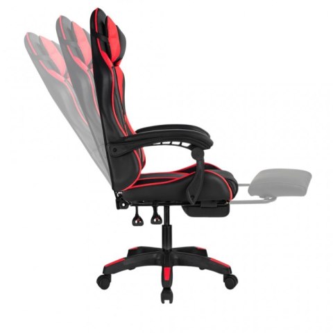 Fotel gamingowy obrotowy z podnóżkiem STRIKER ONE - KO31CZE