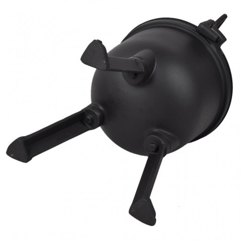 Kociołek żeliwny garnek żeliwny na ognisko 8L POKRYWA BBQ01