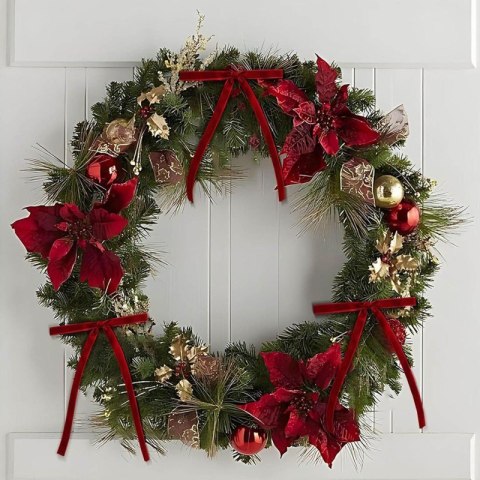 Kokardki, ozdoby świąteczne 13 x 18 cm, zestaw 12 szt. - WOZ39