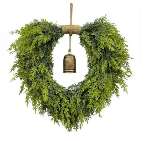Wianek ozdobny na drzwi, stroik, sztuczna choina jak żywa - wysokość 50 cm WSN31