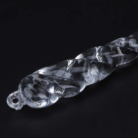 Zestaw sopli wiszących Sople na choinkę 12 sztuk BOŻE NARODZENIE 12,5 cm długie WOZ19