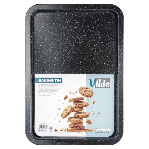 Blacha do Pieczenia Granitowa VILDE 38 x 26,5 x 1,5 cm Stal Węglowa
