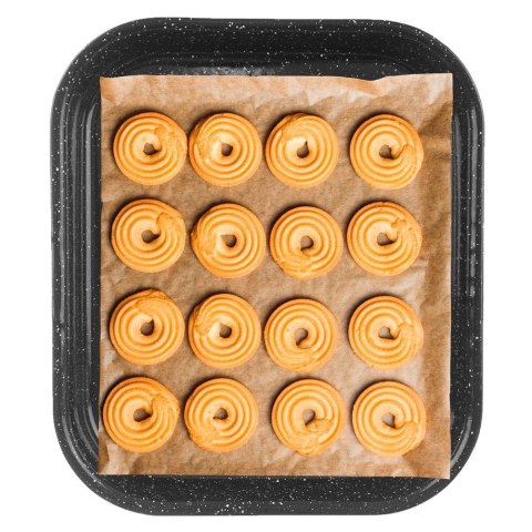 Brytfanna Emaliowana Prostokątna 29,5x25,5x4,5 cm