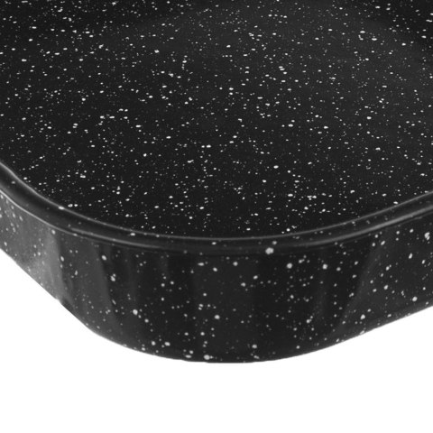 Brytfanna Emaliowana Prostokątna 29,5x25,5x4,5 cm