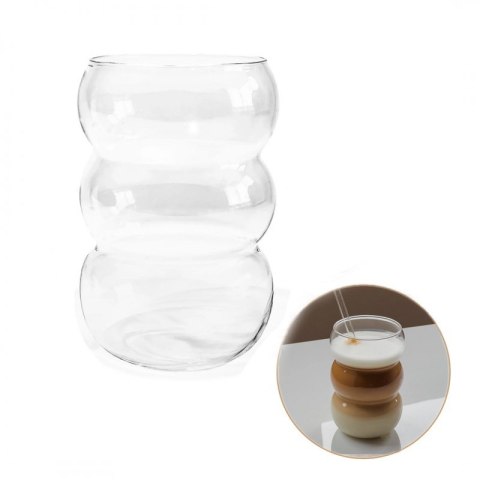 Szklanka 550ml Bubble 1 szt do kawy latte long drinków SZK202
