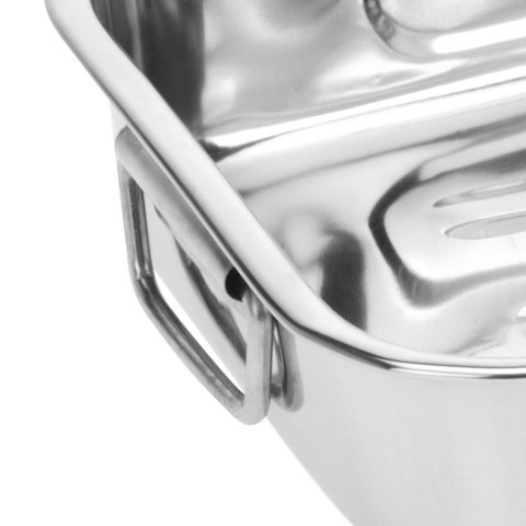 Brytfanny do Piekarnika Stalowe Prostokątne EXCELLENT HOUSEWARE 3 szt.