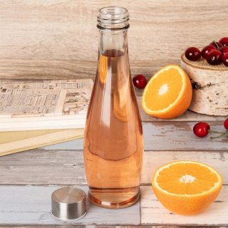 Butelka Szklana ORION 480 ml Borokrzemowe Szkło z Silikonowym Spodem