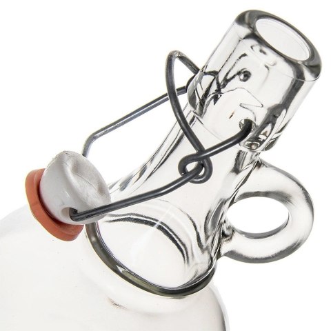 Butelka Szklana ORION z Klipsem 500 ml Retro Karafka na Wino Nalewki Napoje