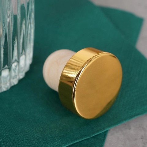 Butelka Szklana VILDE 250 ml z Korkiem Ryflowana na Oliwę lub Nalewki