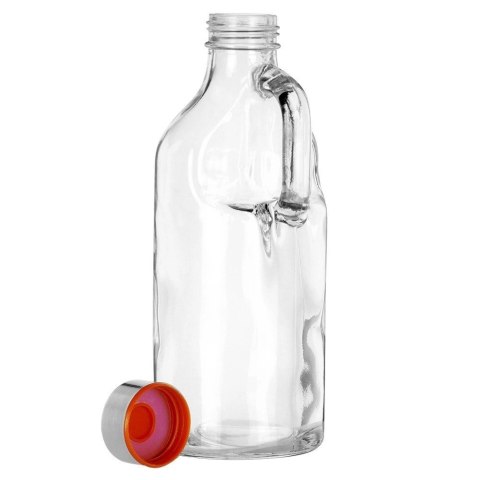 Butelka Szklana z Uchwytem ORION 550 ml Szczelna Retro do Zmywarki