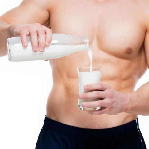 Butelka na Mleko ORION Szklana 1 L z Zakrętką do Napojów Soku