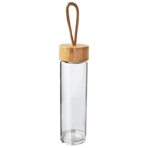 Butelka na Wodę Napoje Szklana z Sitkiem Fitrowanie Szczelna ORION 450 ml