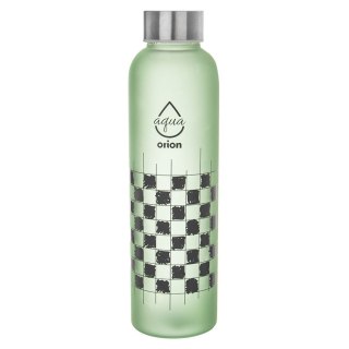 Butelka na Wodę Szklana ORION 600 ml Zielona Borokrzemowa Szczelna