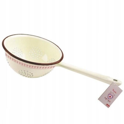 Cedzak Durszlak do Makaronu Warzyw Owoców Kuchenny Emaliowany ORION 20 cm