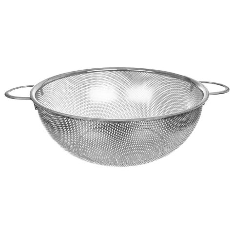 Cedzak Durszlak z Uchwytami do Makaronu Warzyw Owoców Stalowy ORION 28,5 cm