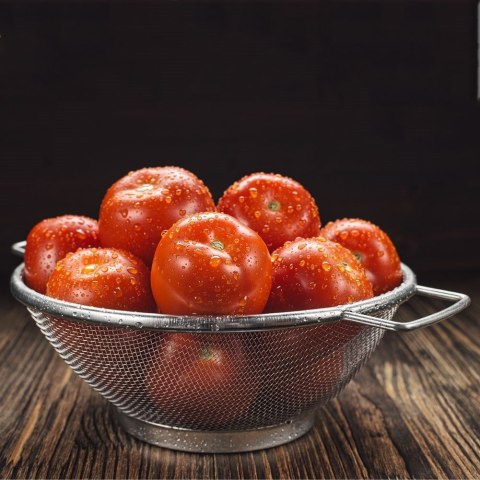 Cedzak Kuchenny Stalowy EXCELLENT HOUSEWARE 20 cm Miska na Makaron Warzywa