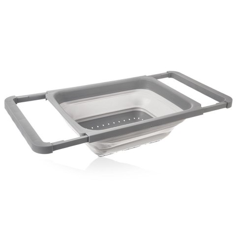 Cedzak Silikonowy Składany ORION 39 x 26,5 cm Do Zlewu 5,5 L z Uchwytami