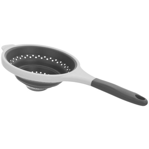 Cedzak Sitko z Uchwytem Kuchenne Silikonowe Składane Solidne ORION 25,5 cm