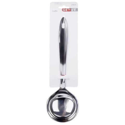 Chochla Stalowa GET-IT 80 ml 29 cm do Zupy Sosów Wytrzymała Ergonomiczna
