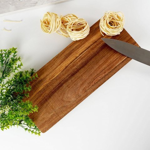 Deska Drewniana VILDE 36 x 14,5 cm na Nóżkach do Serwowania i Krojenia