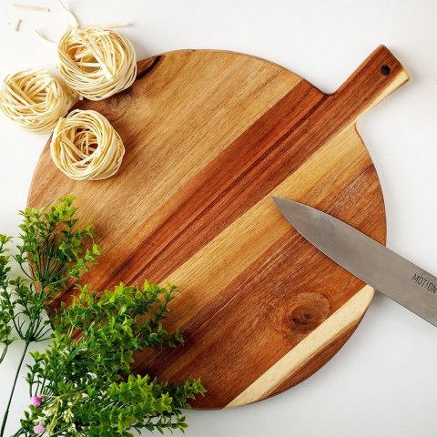 Deska Kuchenna do Krojenia i Serwowania Drewniana ORION 40x33 cm