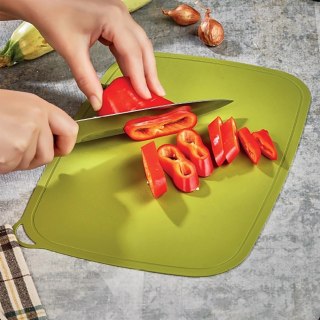 Deska do Krojenia Elastyczna ORION ELA 33,5 x 23cm Zielona Mata do Zmywarki