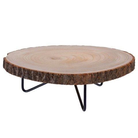 Deska do Serwowania Podawania Wędlin Serów Drewniana na Nóżkach ORION 40 cm