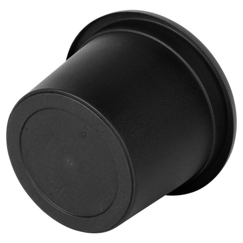 Doniczka Ogrodowa Okrągła VILDE 34 cm Czarna Elegancka i Solidna