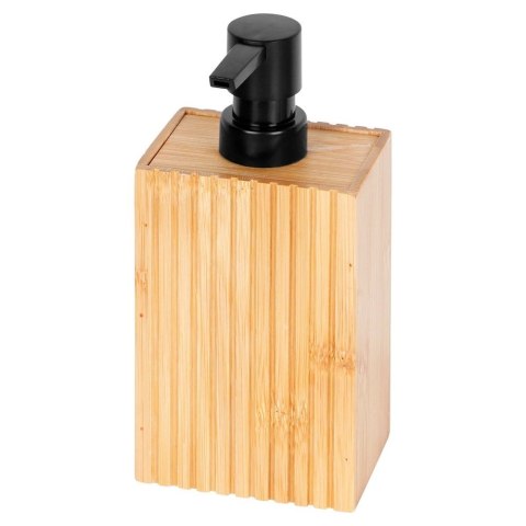 Dozownik do Mydła BATHROOM SOLUTIONS 280 ml Drewniany Bambus Ryflowany