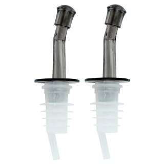 Dozowniki do Butelek EXCELLENT HOUSEWARE 2 szt. Przezroczyste z Zatyczkami