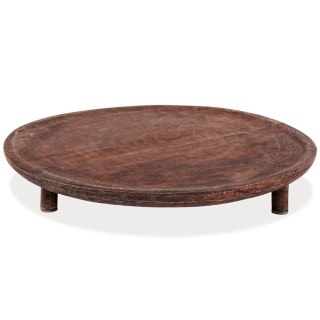 Drewniana Deska do Serwowania i Krojenia VILDE 37 cm na Nóżkach