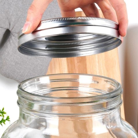 Dzbanek Słój do Napojów z Kranikiem Szklany VILDE 6,2 L