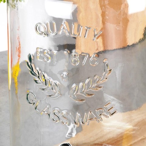 Dzbanek Słój do Napojów z Kranikiem Szklany VILDE 6,2 L