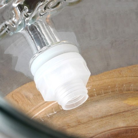 Dzbanek Słój do Napojów z Kranikiem Szklany VILDE 6,2 L