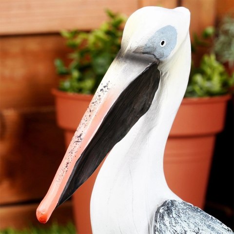 Figurka Ozdobna Ogrodowa Pelikan Ptak do Ogrodu PROGARDEN 20,5x10,5x28,5 cm