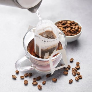 Filtr Jednorazowy do Zaparzania Kawy Herbaty ORION z Uchwytem 50 szt.
