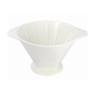 Filtr do Kawy Porcelanowy Lejek do Filtrowania Biały Drip Dripper