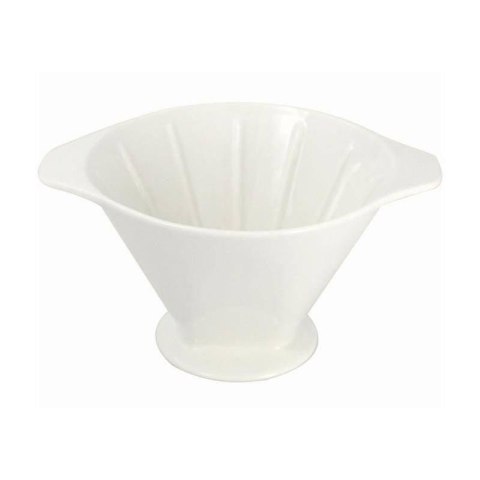Filtr do Kawy Porcelanowy Lejek do Filtrowania Biały Drip Dripper