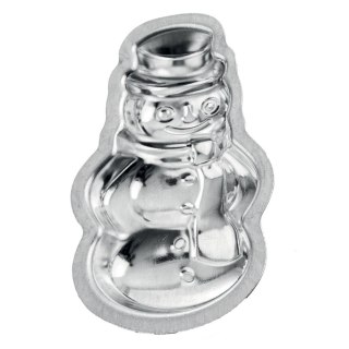 Foremka do Ciastek Stalowa Bałwan ORION Świąteczna Wytrzymała 10 szt.