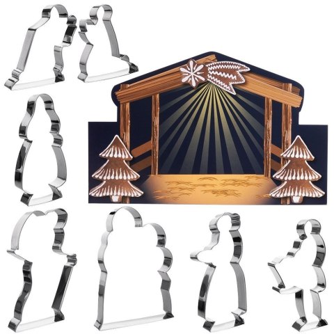 Foremki Wykrawacze do Ciastek Pierników Świąteczne ORION