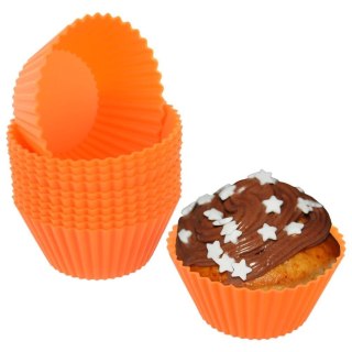 Foremki do Muffinek Silikonowe ORION SILLINIE 5,5 cm do Piekarnika 12 szt.