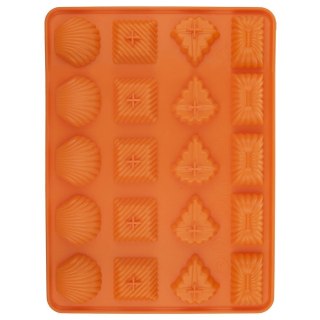 Forma do Ciastek ORION SILLINIE 4 Kształty Silikonowa 20 szt. do Zmywarki